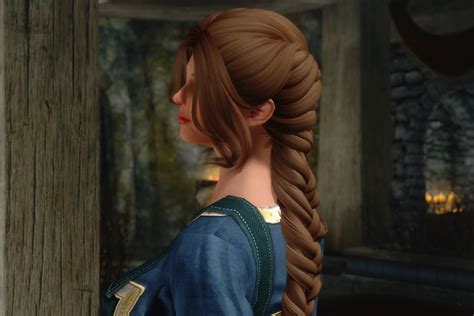 skyrim hair|best female hair mods skyrim.